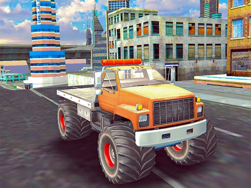 Monster Truck Stunts Free Jeep Racing Games thumbnail
