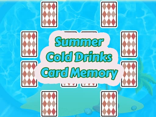 Summer Cold Drinks Card Memory thumbnail