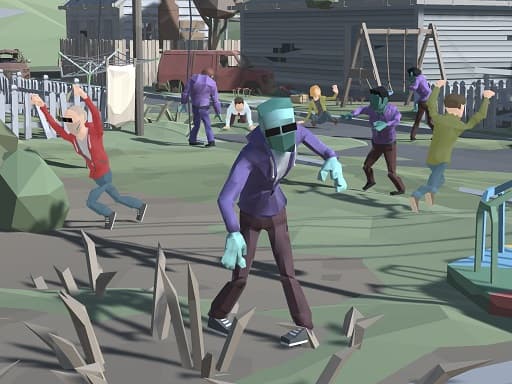 City Apocalypse 3D Of Zombie Crowd thumbnail