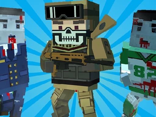 Blocky Shooting Arena 3D Pixel thumbnail