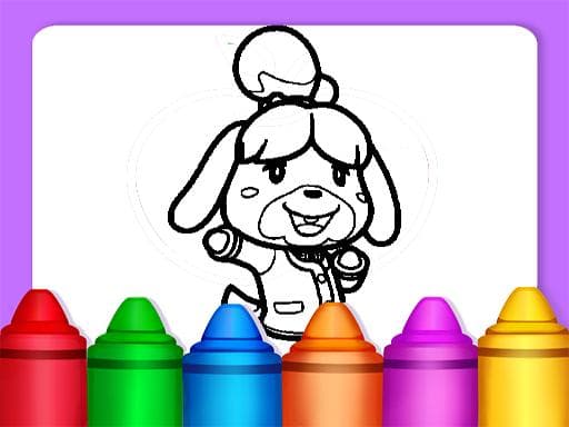 Animal Crossing Coloring Pages thumbnail