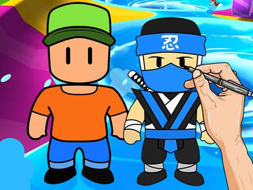 Stumble Guys Coloring Book thumbnail