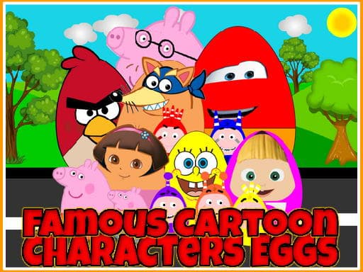 Famous Cartoon Characters Eggs thumbnail