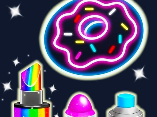 Kids Glow Paint Game thumbnail