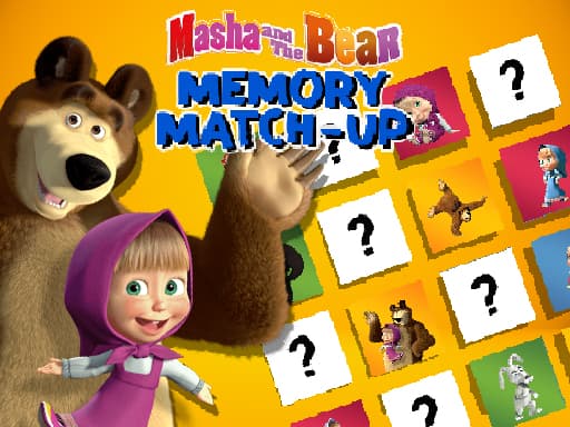 Masha and the Bear Memory Match Up thumbnail