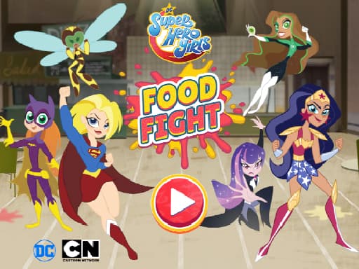 DC Super Hero Girls: Food Fight Game thumbnail