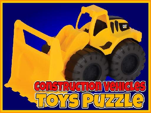 Construction Vehicles Toys Puzzle thumbnail