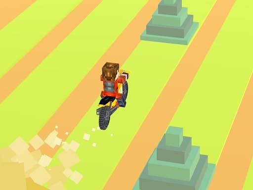Blocky Bike Racing thumbnail