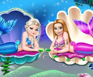 Mermaid Princesses Dress up H5 thumbnail