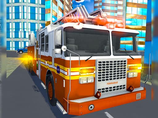 Fire City Truck Rescue Driving Simulator thumbnail