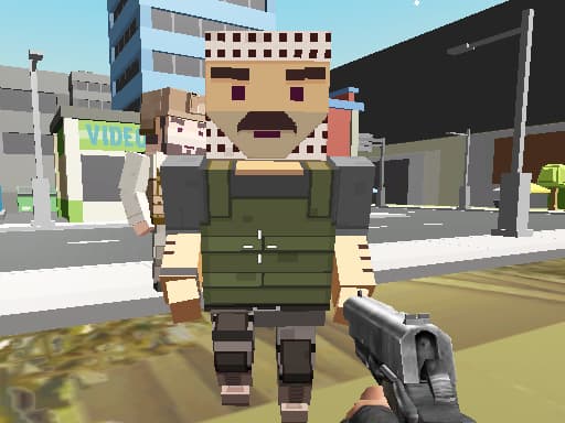 Block Pixel Cop cover