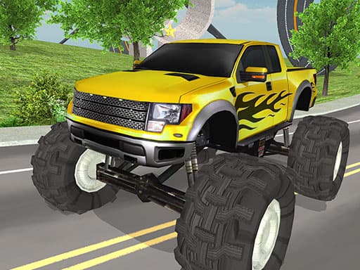 monster truck driving simulator game thumbnail