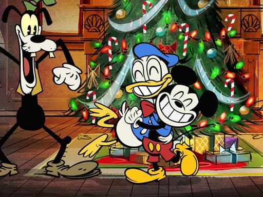 Preparing Mickey For Christmas Match 3 cover