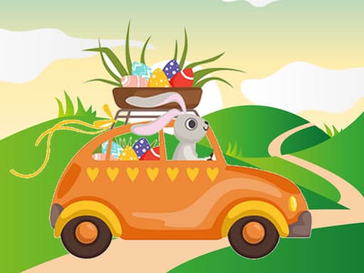 Bunnies Driving Cars Match 3 cover