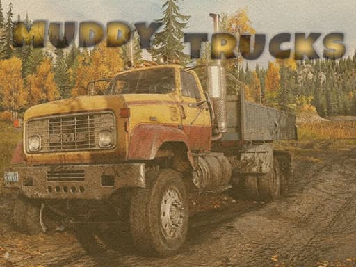 Muddy Trucks Jigsaw thumbnail