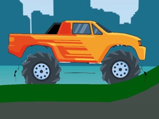 Monster Truck Hill Driving 2D cover